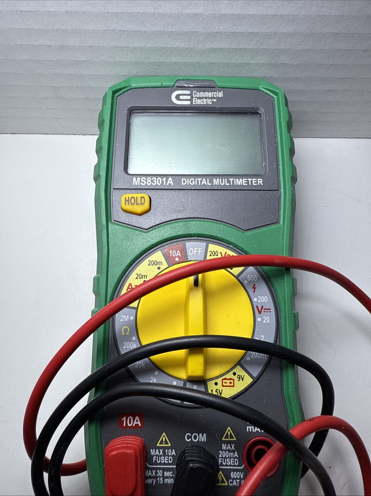 Digital Multimeter AC DC Voltmeter Ammeter Ohmmeter Volt Tester Meter MS8301A