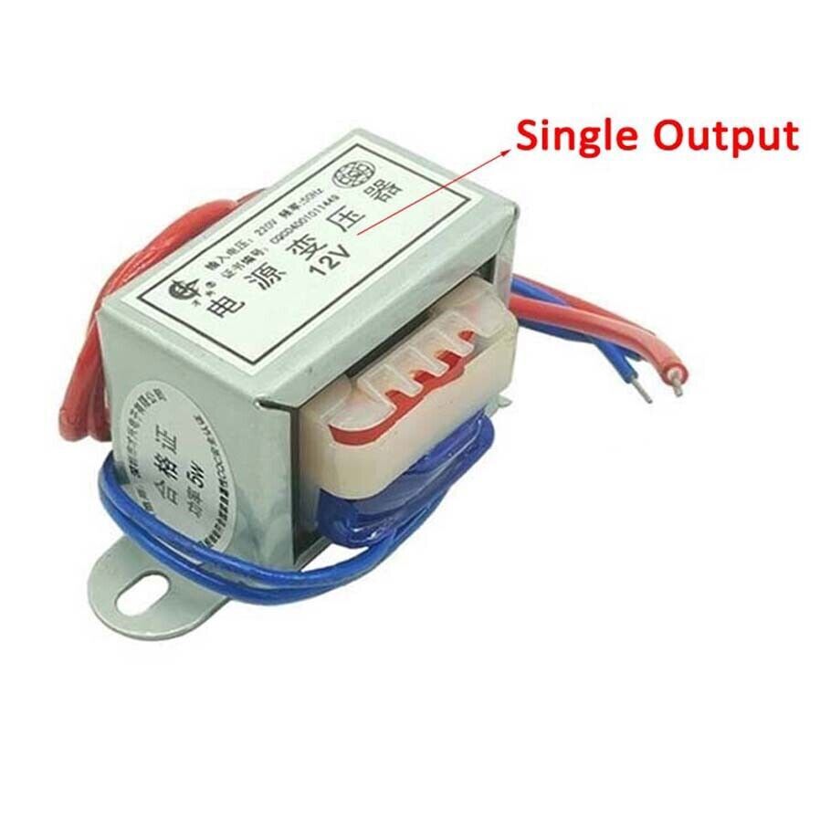 AC 110V/220V/380V IN 6V-36V Out 1W~100W Single/ Dual Output Power Transformer