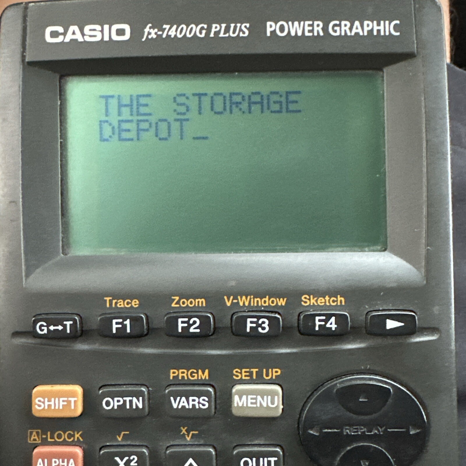 Casio FX-7400G Plus Power Graphic Calculator – 32KB Program –