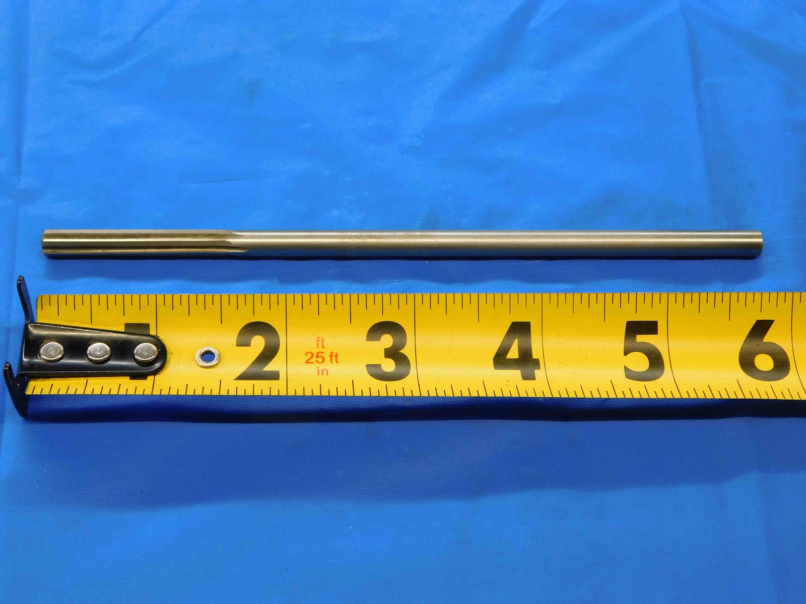 0.2362 O.D. HSS CHUCKING REAMER 6 FLUTE .2362 15/64 .2500 -.0138 UNDERSIZE 6 mm
