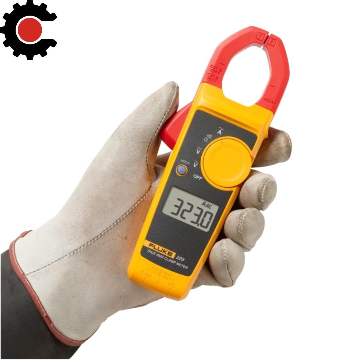 Fluke 323 True-RMS Clamp Meter 600V AC/DC 400A Current Measurement