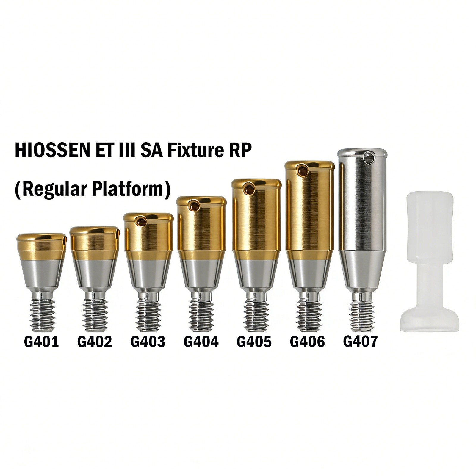 US Dental Locator Abutment for HIOSSEN ET II SA Fixture Hex R 4.0/4.5 Platfor