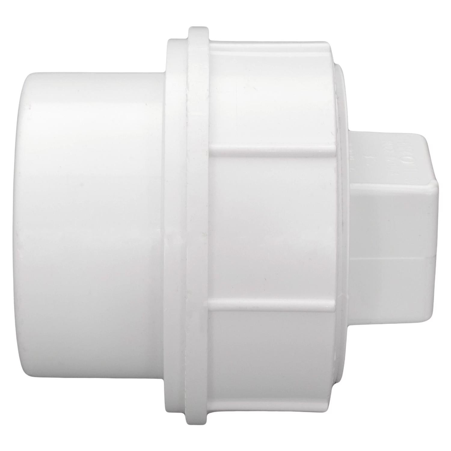 Charlotte Pipe PVC01105X0600 DWV Schedule 30 PVC Clean-Out Plug 3 Dia. in.