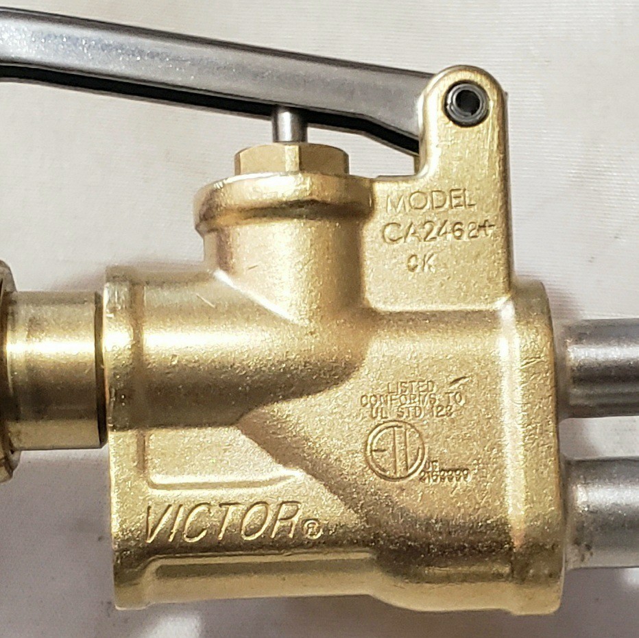Victor CA2462+ Straight Head Cutting Torch Attachment 0381-1932 Journeyman