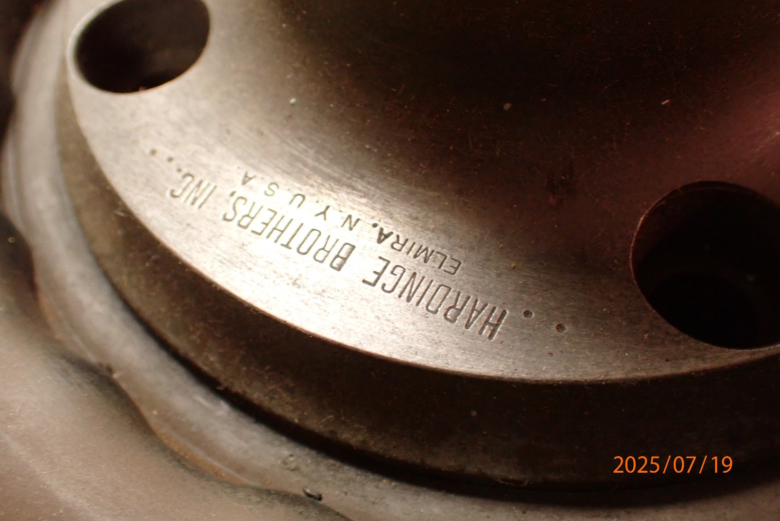 OLDER HARDINGE SJOGREN 2AA25 COLLET SPEED CHUCK FOR METAL LATHE