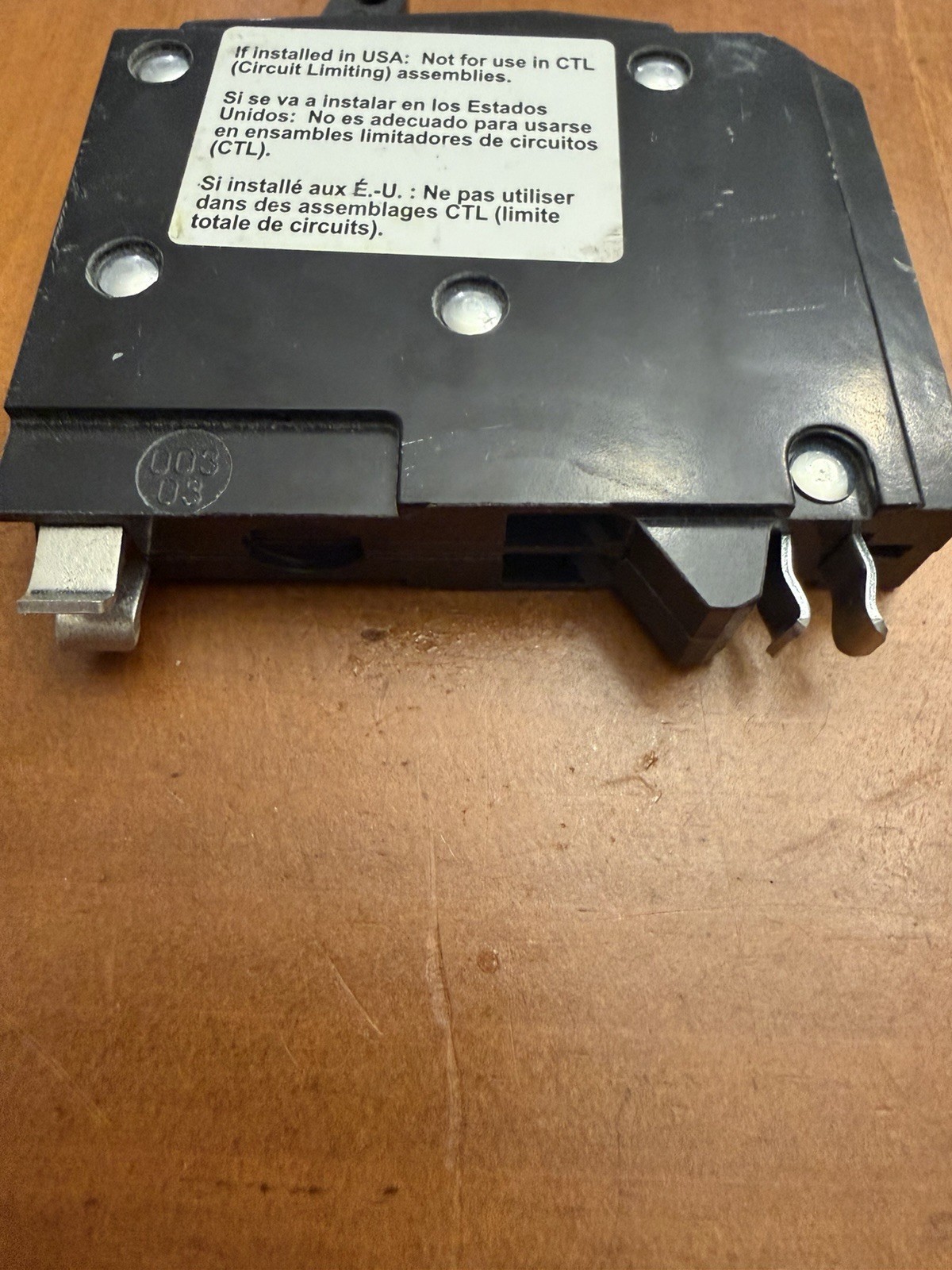 Square D QO 2-20-Amp Single-Pole Tandem Circuit Breaker QO2020C