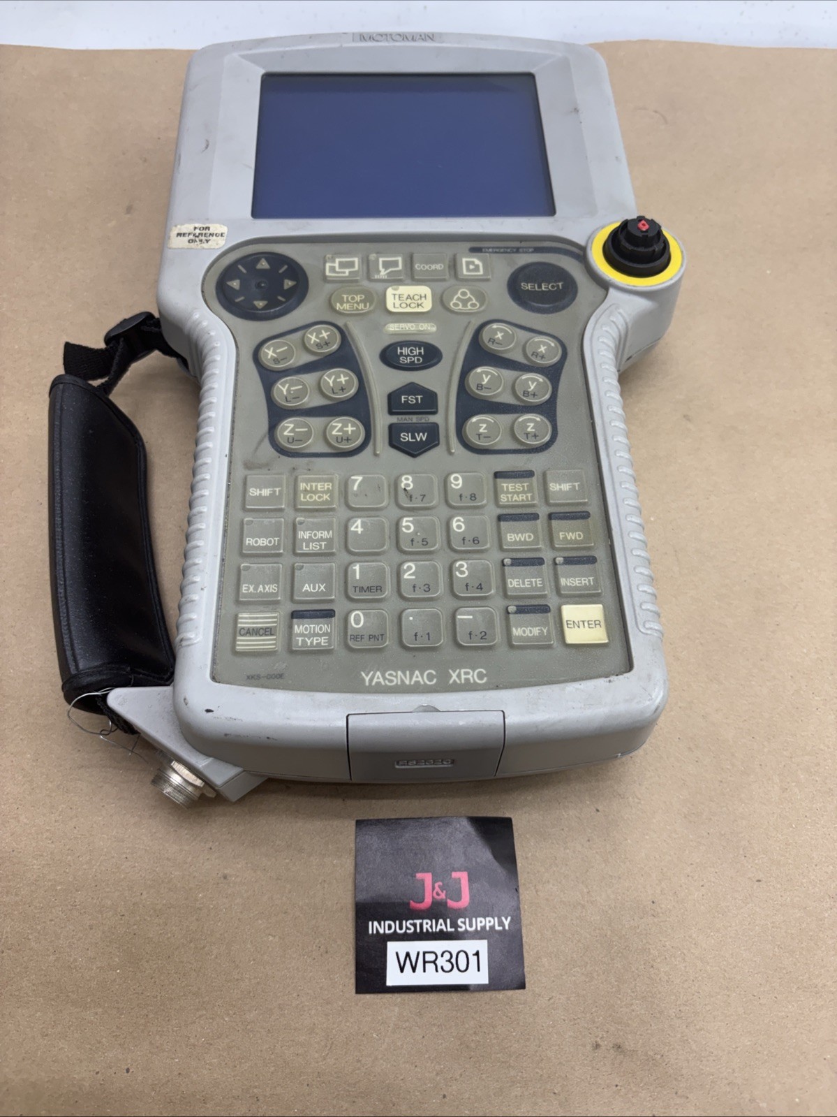 Pre Owned YASKAWA ELECTRIC JZNC-XPP02B TEACH PENDANT Fast Shipping Warranty