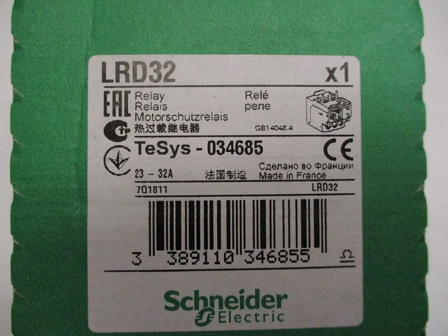 LRD32 Overload Relay Ship from USA