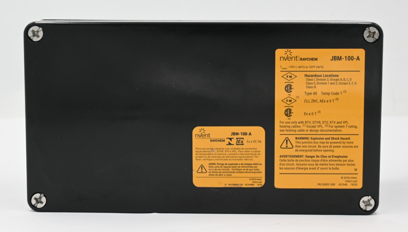 NVENT RAYCHEM JBM-100-A JUNCTION BOX TYPE 4X P000001199 330057-000