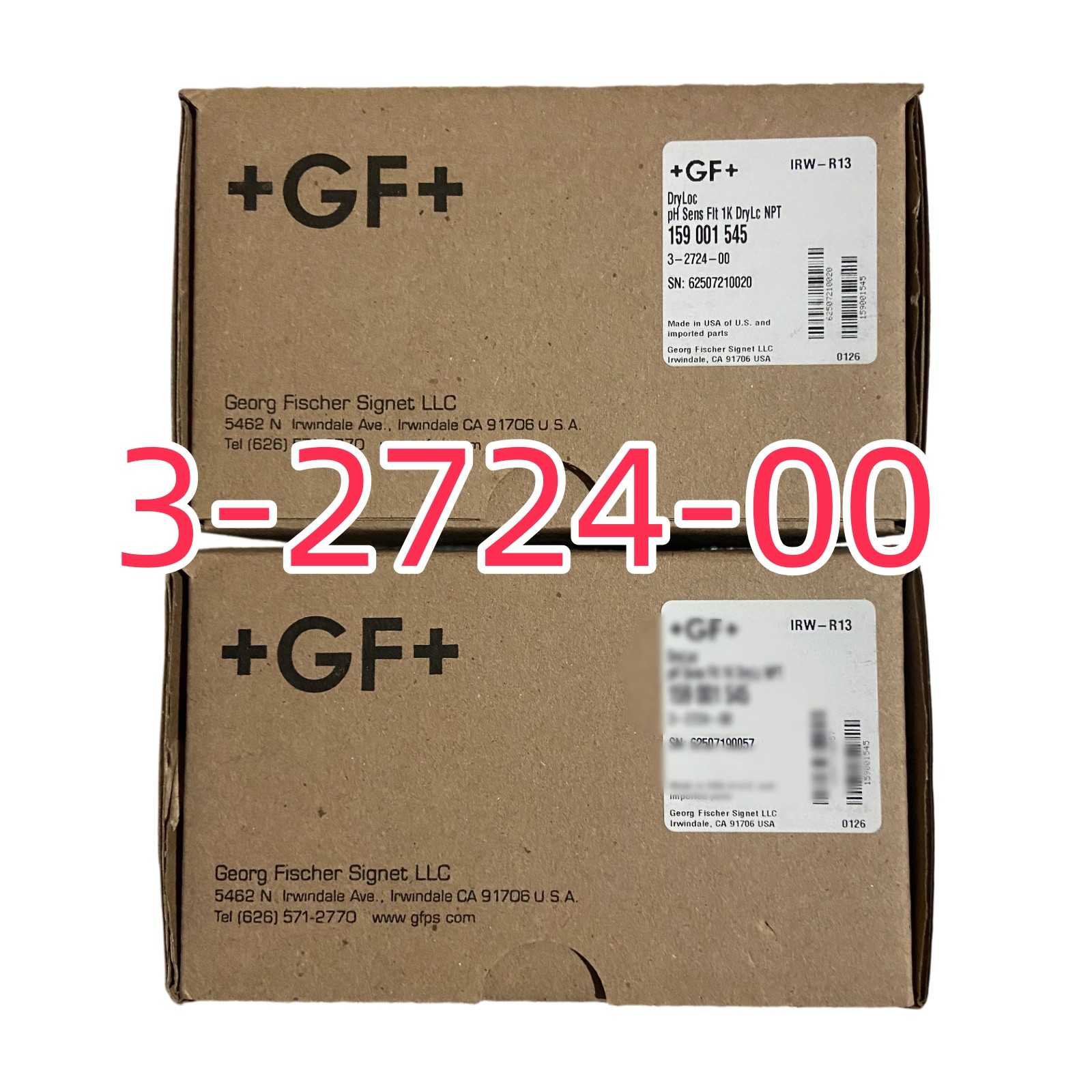 1pc GF Signet 3-2724-00 159001545 Brand New Flat pH Electrode