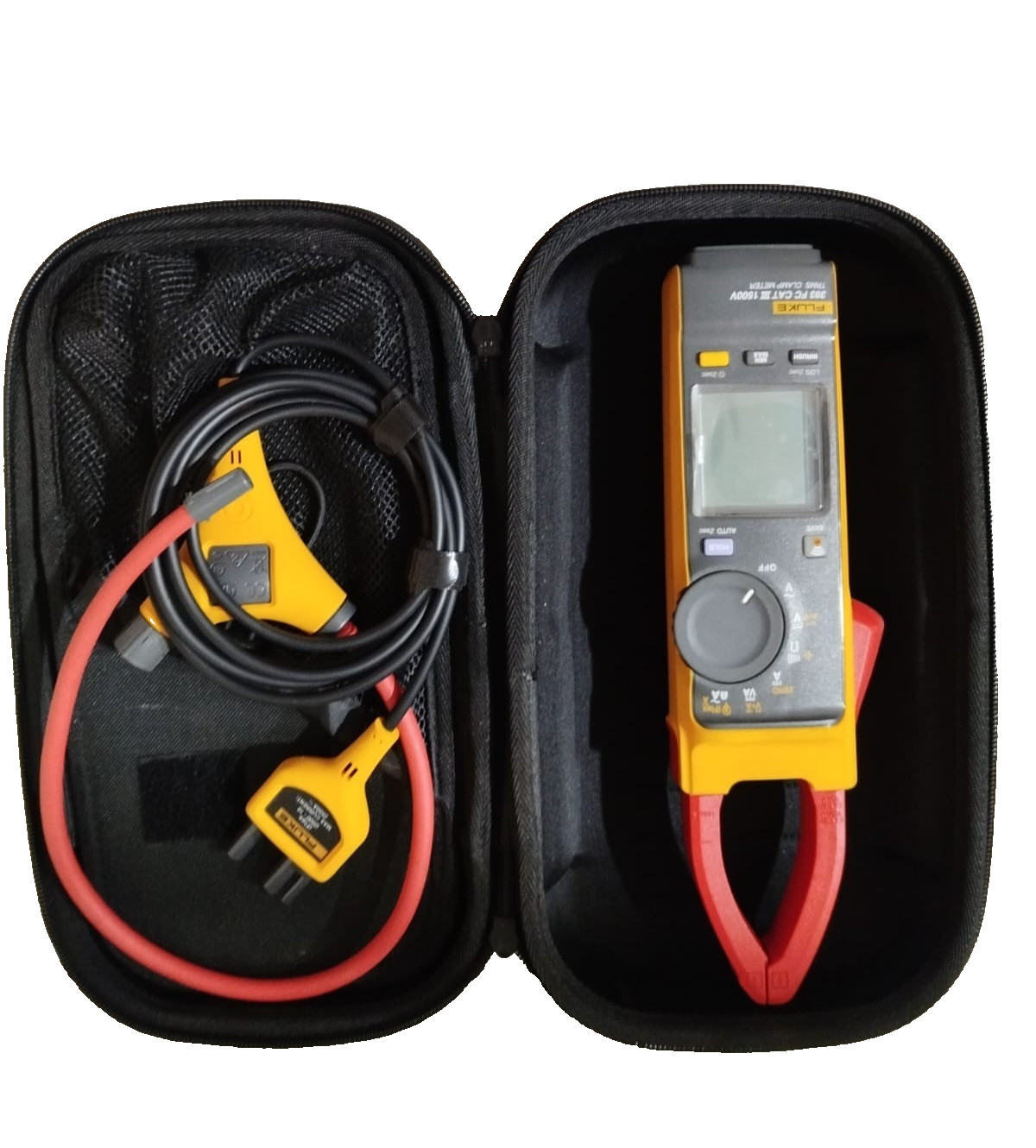 Fluke 393 FC True-RMS Clamp Meter – 1500V CAT III Compact IP54 Rated NEW
