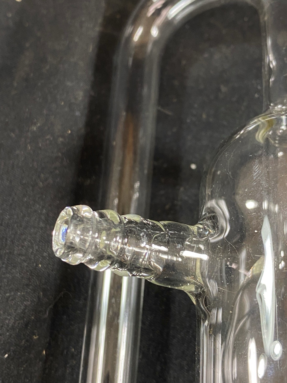 KIMBLE KIMAX Glass Three Bulb Allihn Reflux Condenser With 45/50 Joint