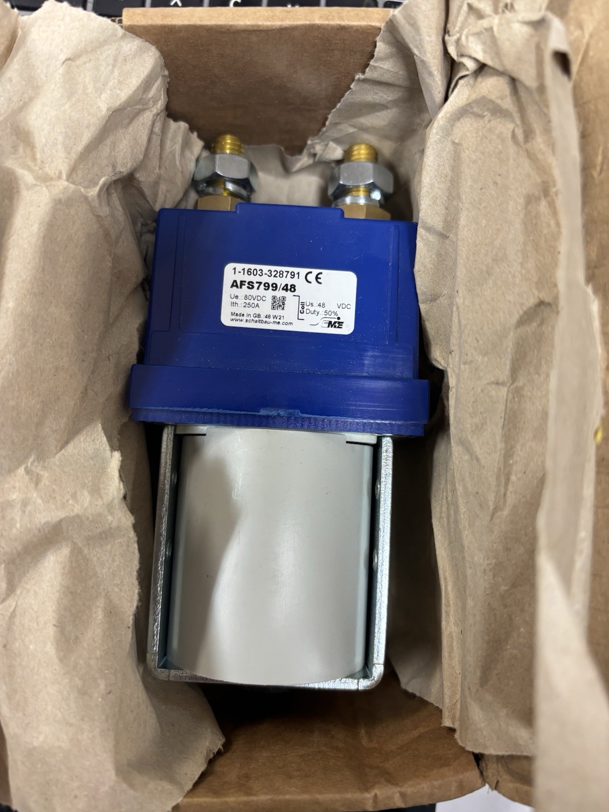 Contactor Assembly250A for Industrial Trucks Blue AFS799/48