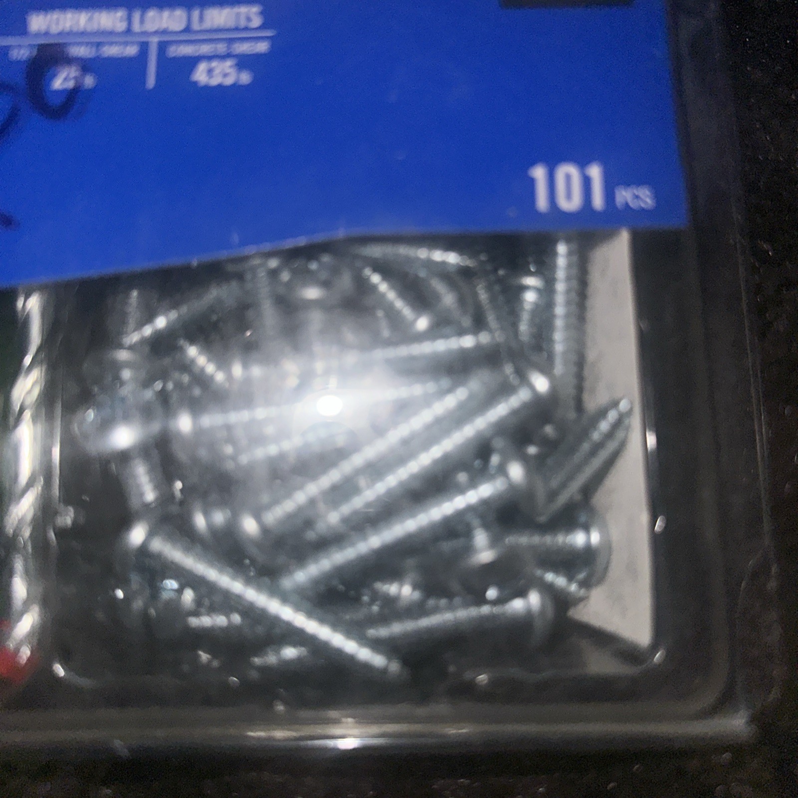 Everbilt 424-911 Multi-Surface Wall Anchor Kit #14-#16 w/ Screws Bit 101-Pc NOS