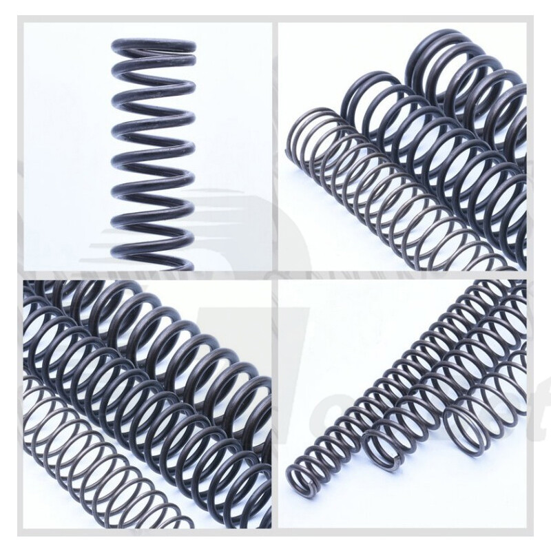 Compression Springs 0.3mm-6mm Wire Dia Mn65 Spring Steel Pressure Spring 305mm L