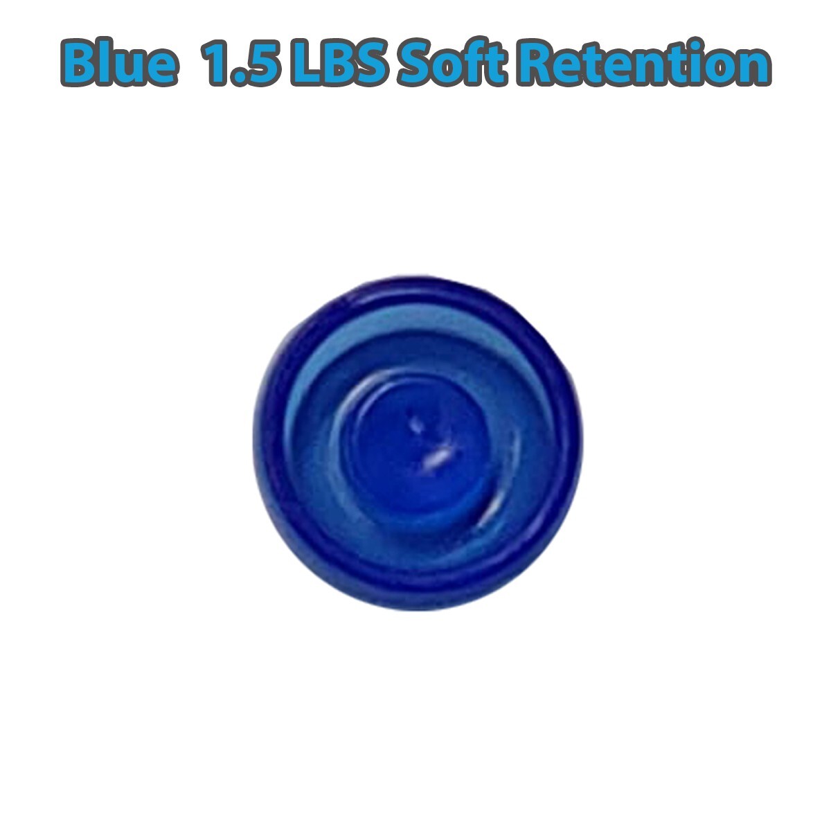 Overdenture Abutment Removable Metal Male Caps Inserts Blue 1.5 lbs 50 Sets
