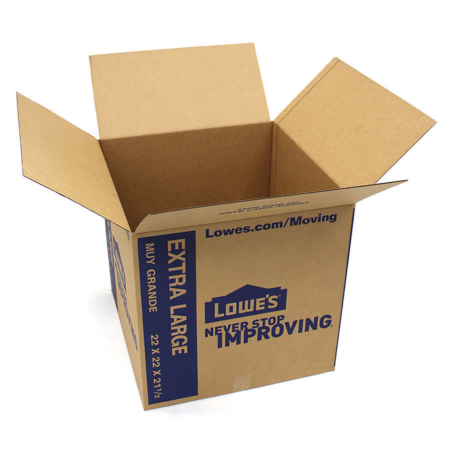 Pack of 5 Extra Large Cardboard Boxes 22″ x 22″ Moving Shipping Packing Supplies