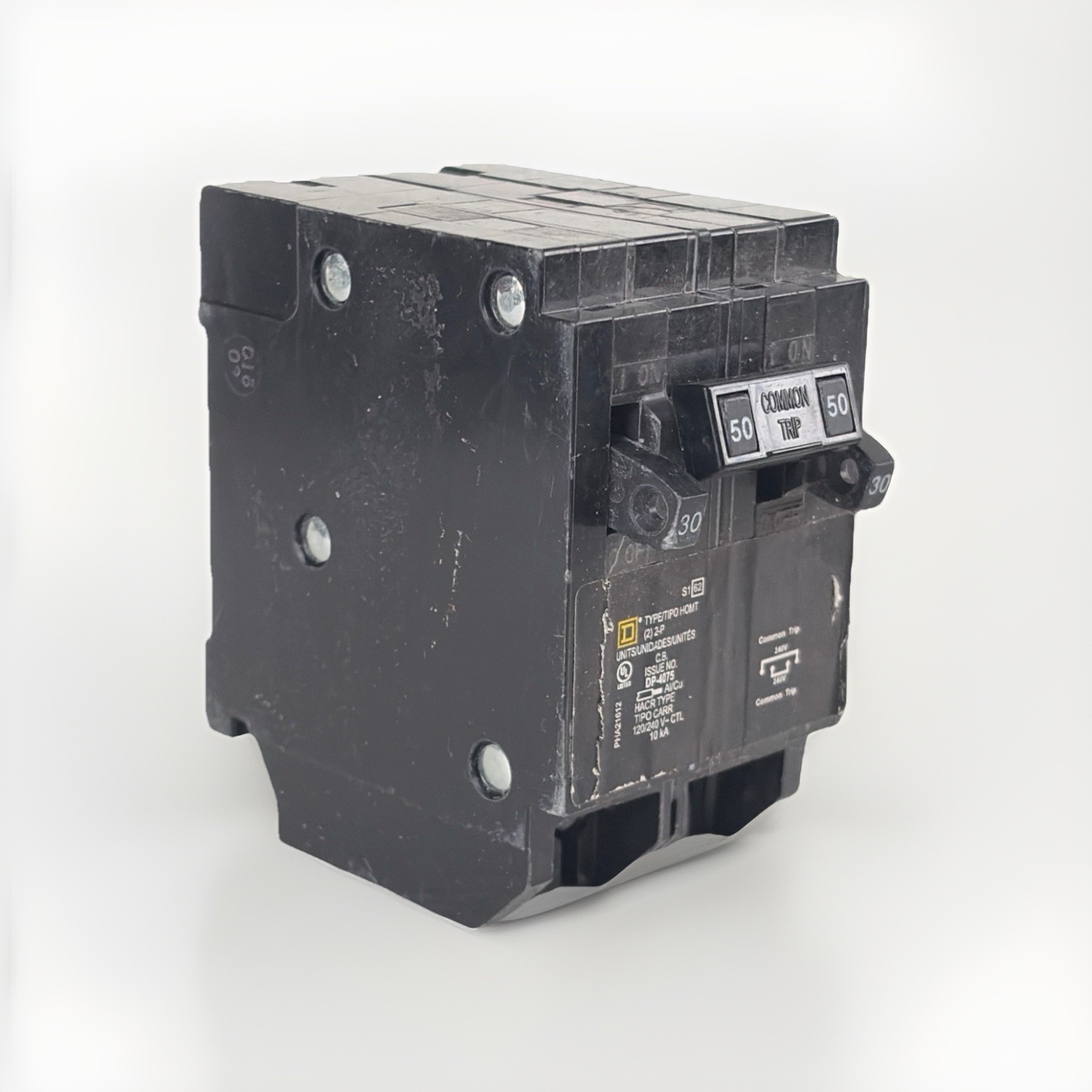 Square D Quadplex HOMT3030250CP 30A 50A Miniature Circuit Breaker HOMT230250 New
