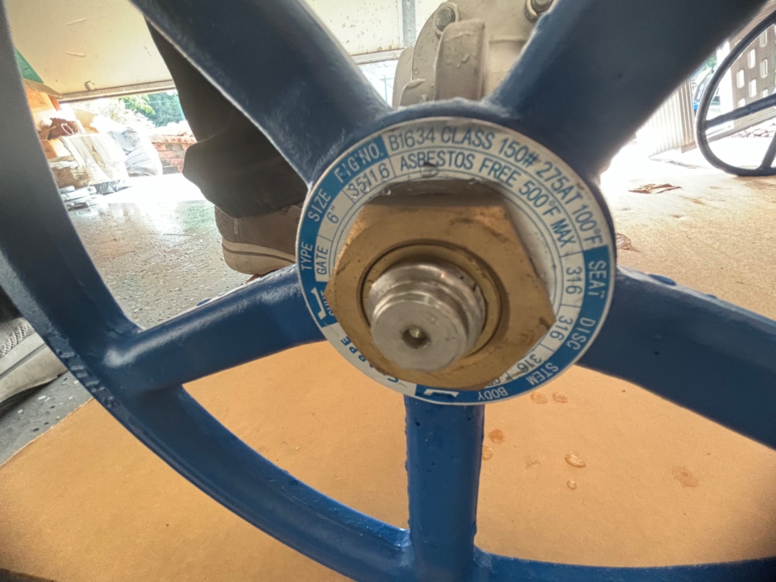 Sharpe SV35116060 Flanged Gate Valve 35116 6” Stainless Steel CF8M 150lb 316