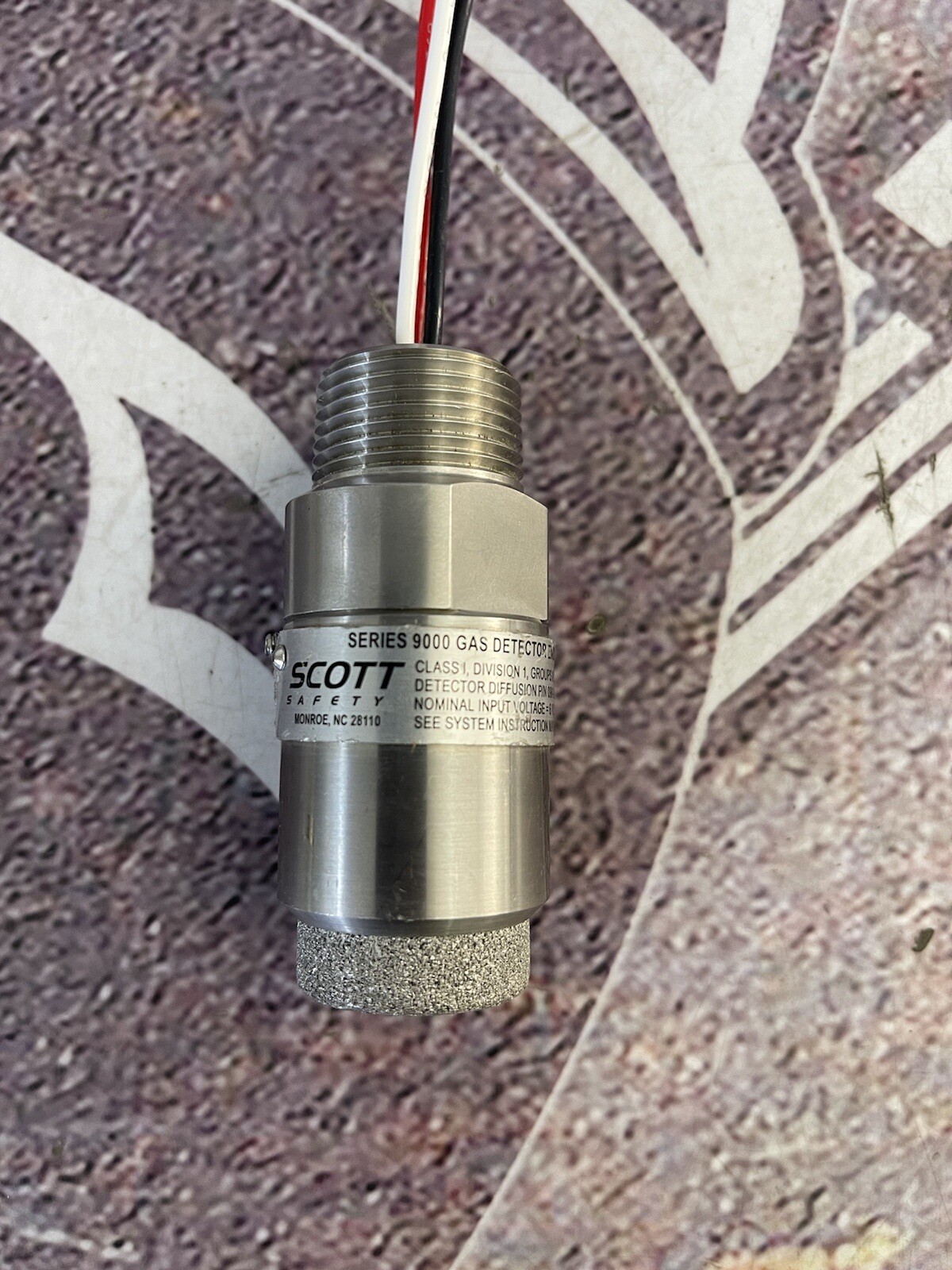 Scott Safety Gas Dector Serie 900 Nominal Input 6VDC P/N 096-2932