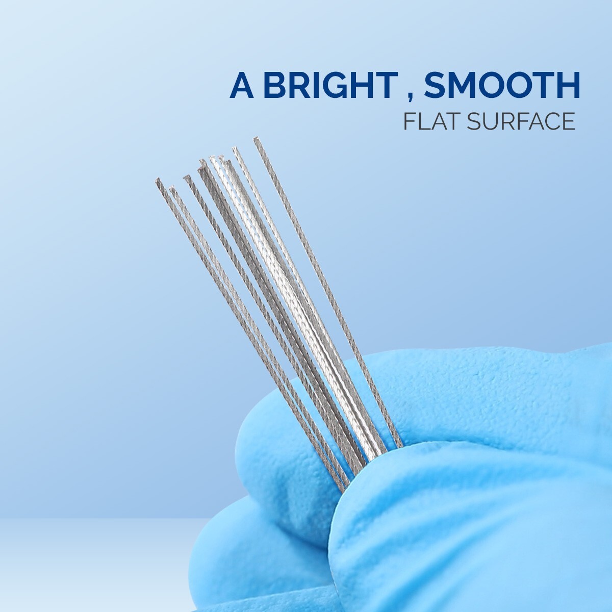 AZDENT Dental Ortho Lingual Retainer Wires Flat Straight Twist Wires 0.010*0.028