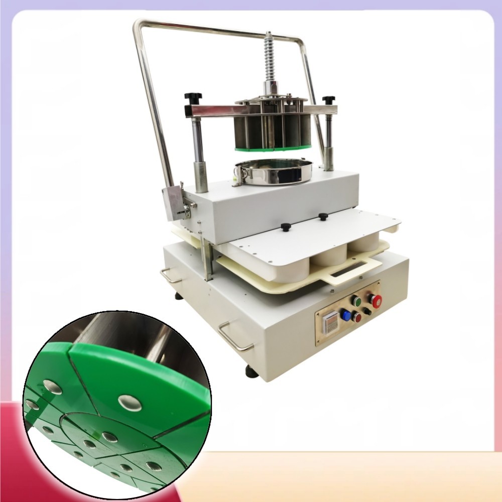 110V Semi-Auto Dough Divider Rounder 14Blocks 100-180g Bakery Dough Dividing