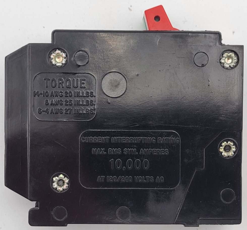 Westinghouse BR3020 30A & 20A 1-Pole 120 V Twin Tandem Circuit Breaker USED