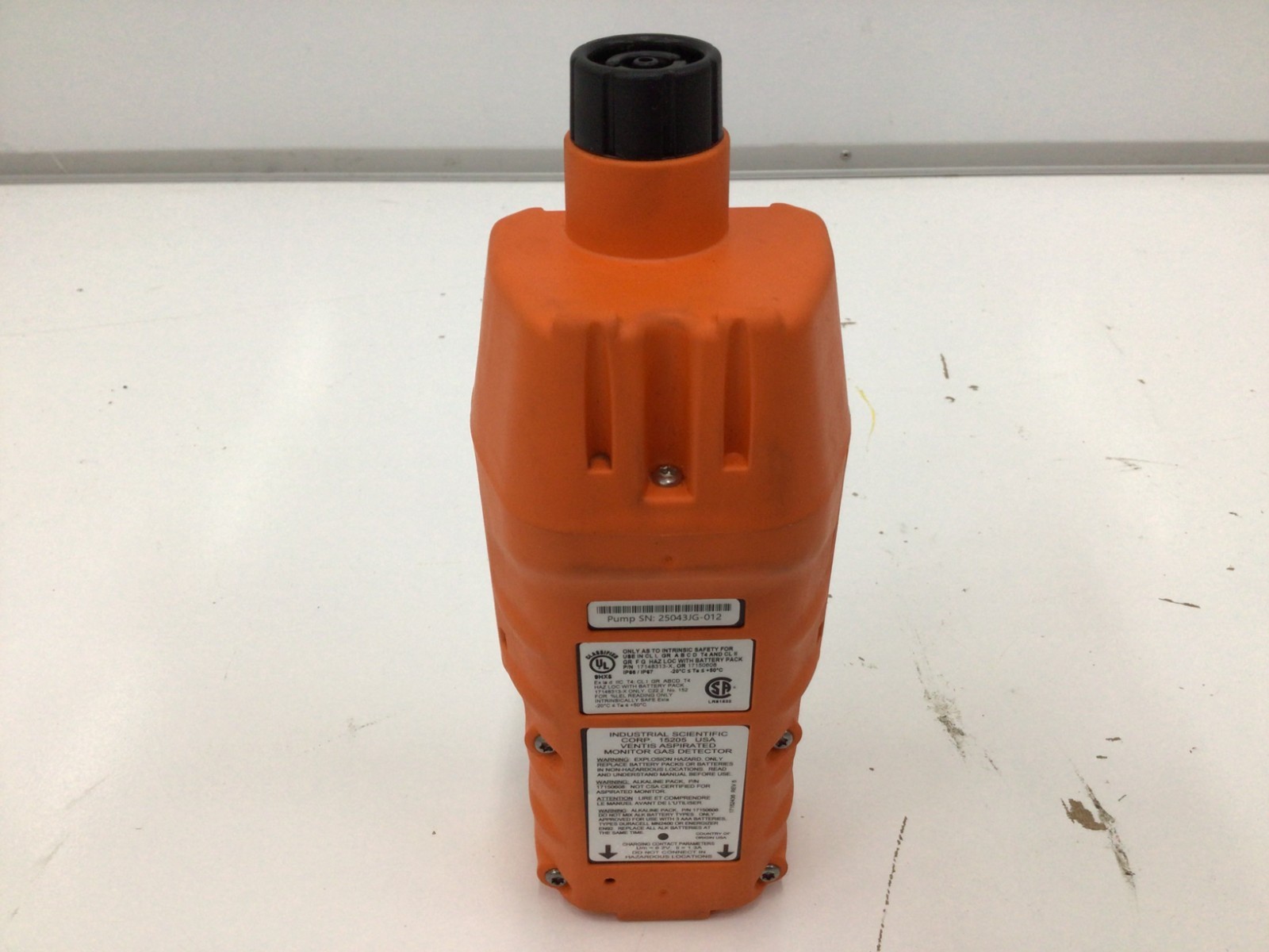 INDUSTRIAL SCIENTIFIC Multi-Gas Detector: IP66/IP67, Ventis MX4.