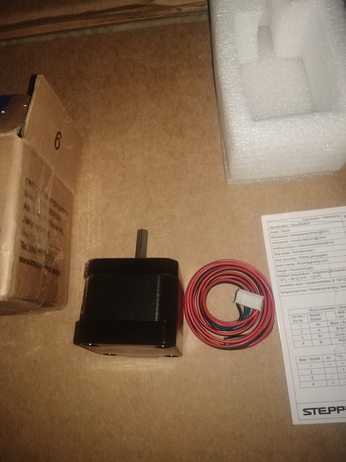 Stepperonline Stepper Motor 17HE15-1504S
