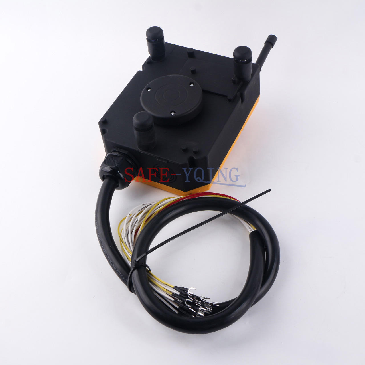 2 Emitter +1 Receiver Hoist Crane Radio Wireless Remote Control F24-6D 18~65V