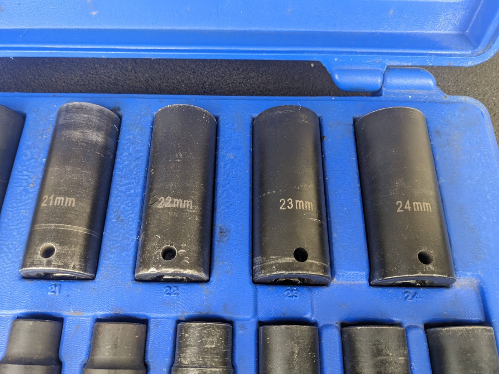 #bn387 Cornwell Tools CBPI3LM 15 Piece 1/2″ Drive Metric Deep Power Socket Set