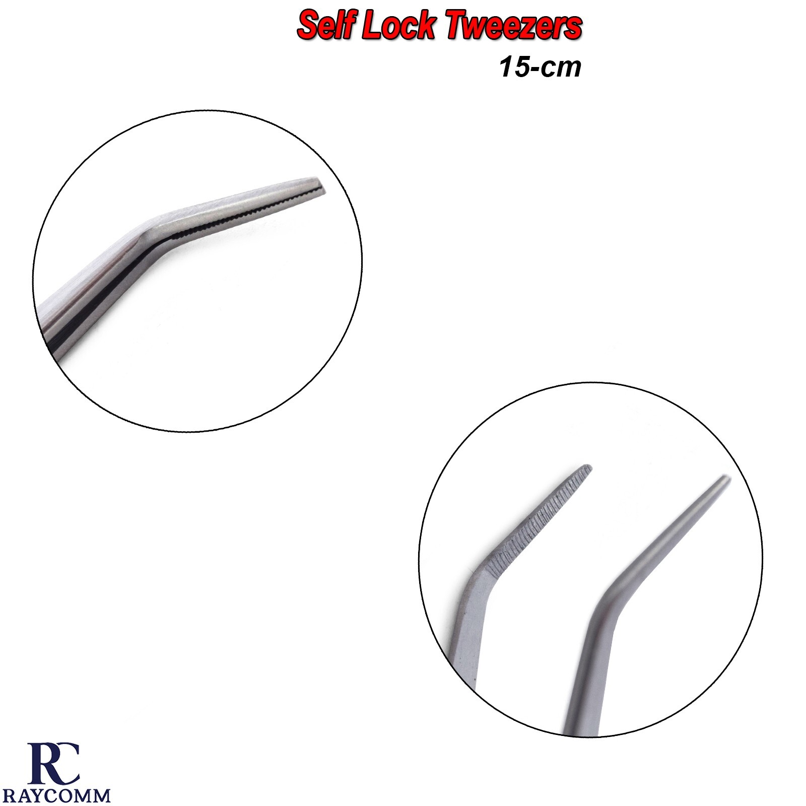 Dental Self Locking Tweezers Surgical Cotton Dressing Forceps Surgical Tools CE