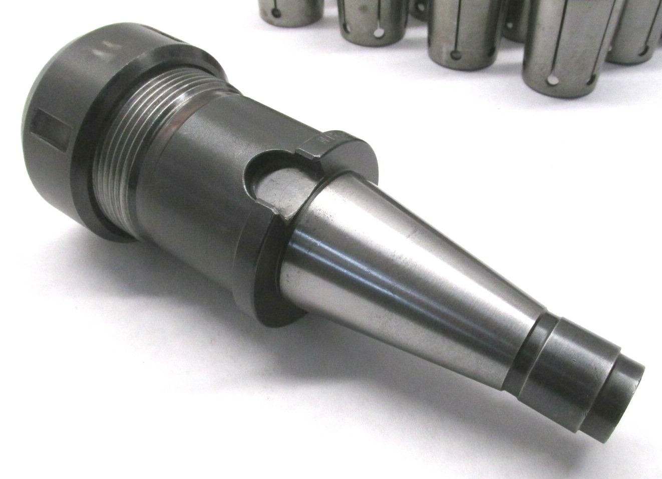 SPAIN! ENCO COLLET CHUCK w/ NMTB40 SHANK & COLLET SET