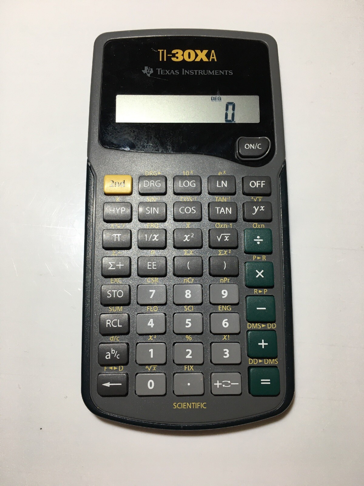 Texas Instruments 30XA Scientific Calculator