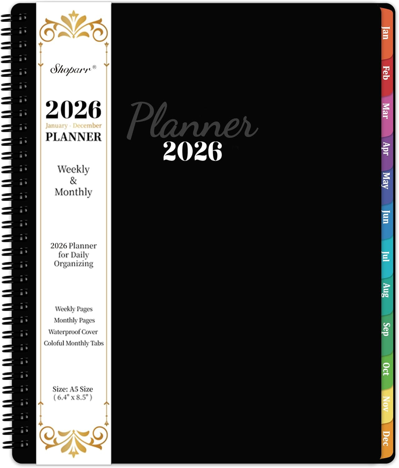 2026 Planner – 2026 Planner Weekly and Monthly, JAN. 2026 – DEC. 2026 11» X 9»