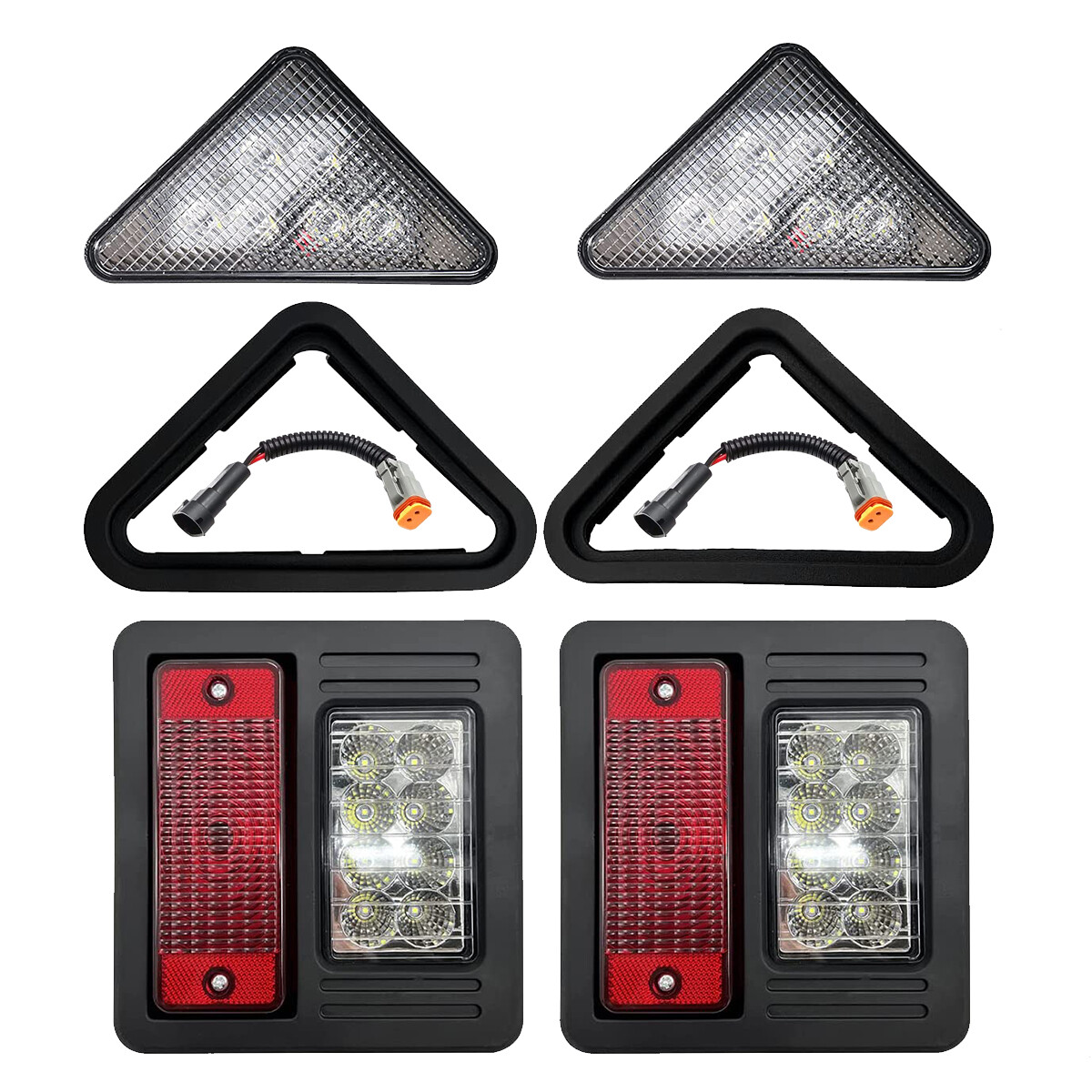 LED Exterior Light Kit Headlight Tail Light 7259523 For Bobcat Skid Steer Loader