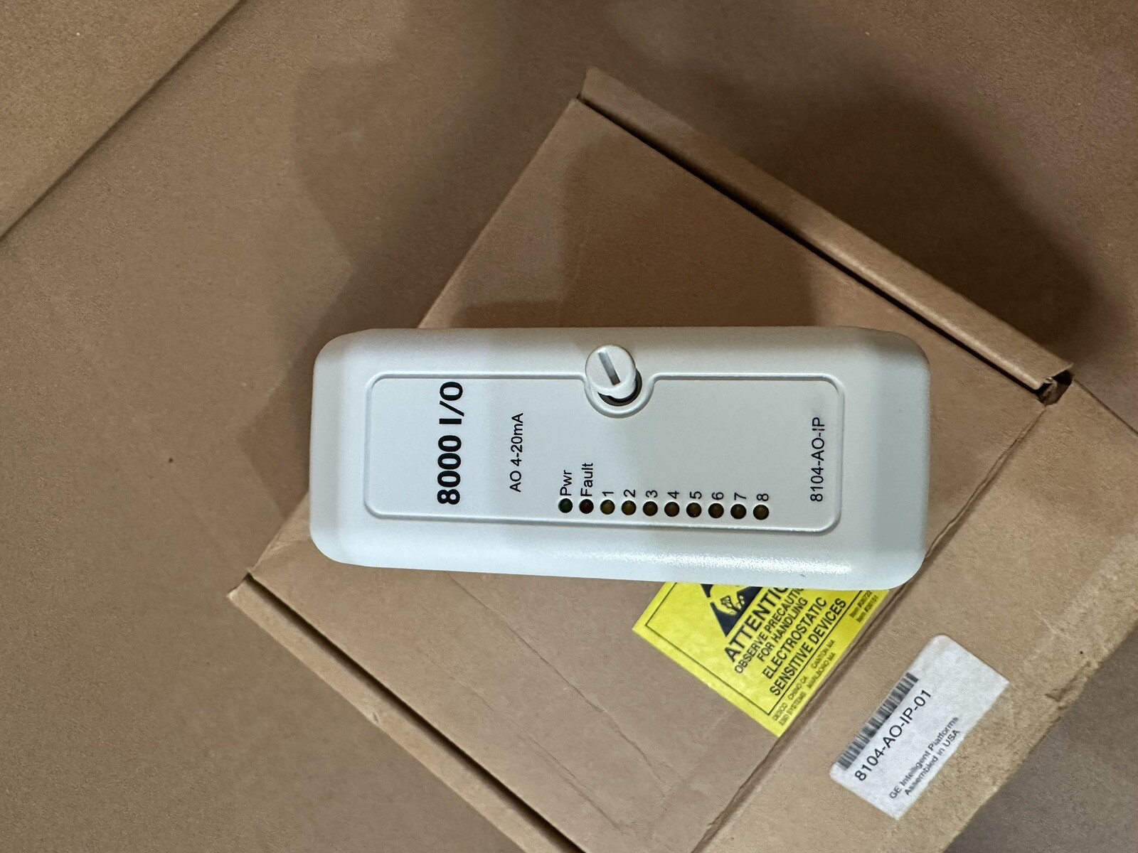 GE FANUC 8104-AO-IP-01 8 Channel 4…20MA WITHOUT HART REV,F