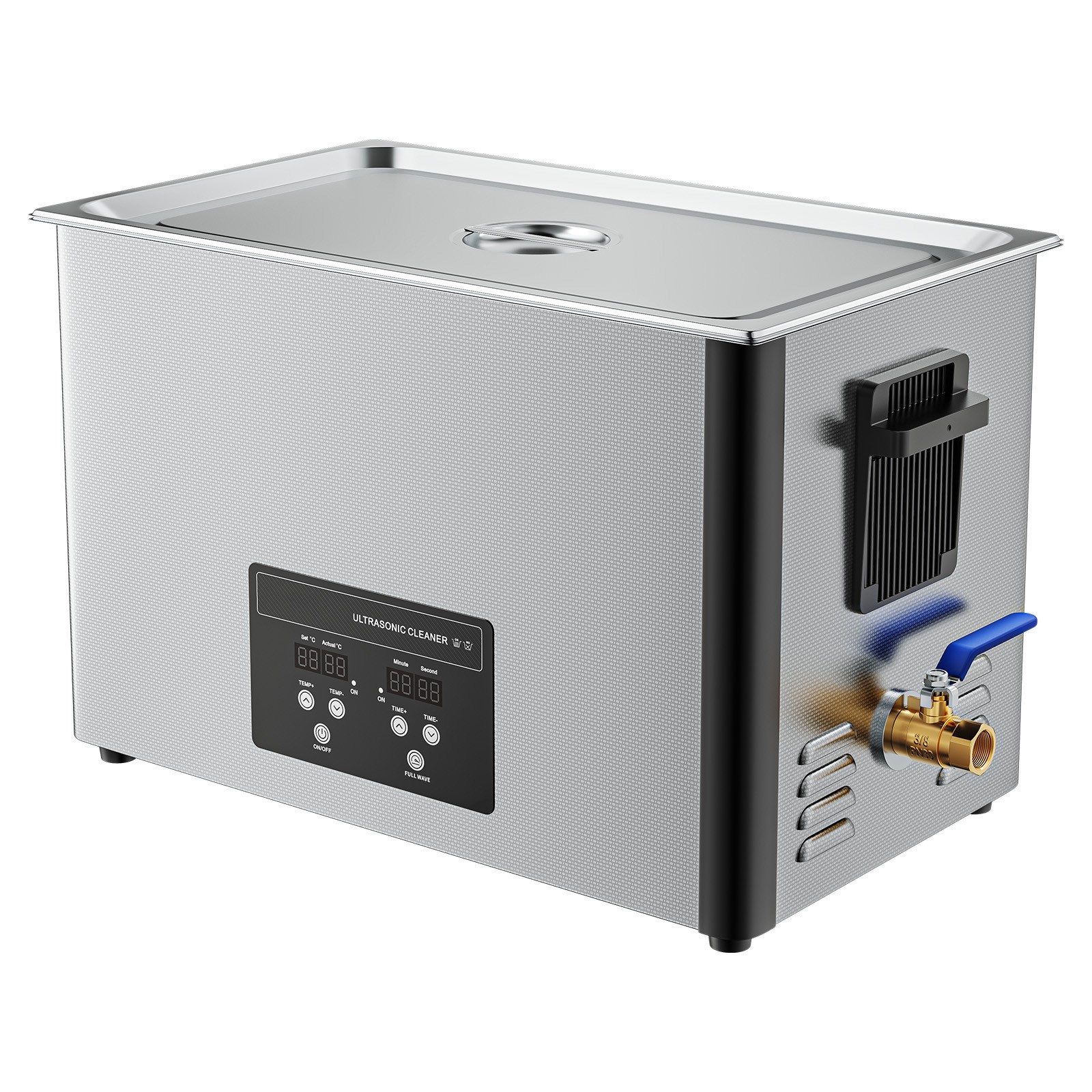 Uimoso 30L Ultrasonic Cleaner with Digital Timer & Heater Jewelry Cleaner 480W