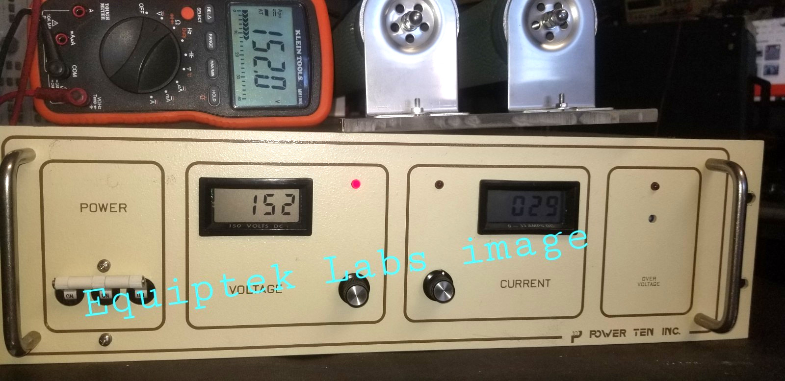 System Power Supply 0 – 150VDC 33ADC 5kW TESTED @ MAX POWER Power Ten 4600D