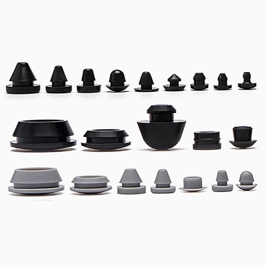 Hole Plug Silicone Blanking Seal Plugs Tube Pipe Inserts Plug Φ2.75mm-Φ20mm-