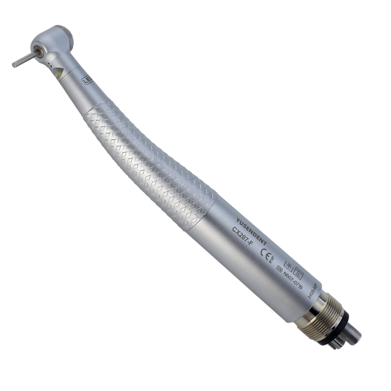 COXO Dental Small Mini Head LED Handpiece High Speed Air Turbine 4 Hole NSK Kids