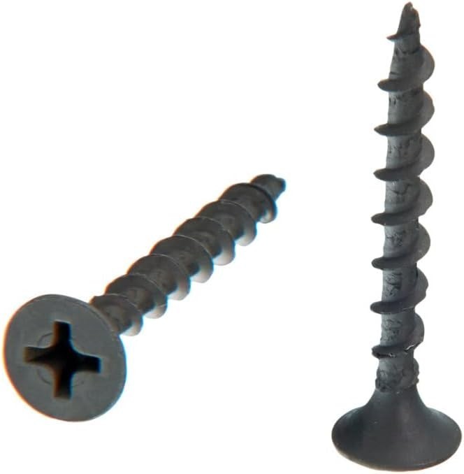 DuraSpin No. 6 x 1-1/4-Inch Collated Screw, 1 1/4 Drywall to Wood Screws 1,00…