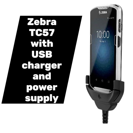 Zebra TC57x, Android 14, Barcode Scanner – FAST SHIP – Charger Included ✅