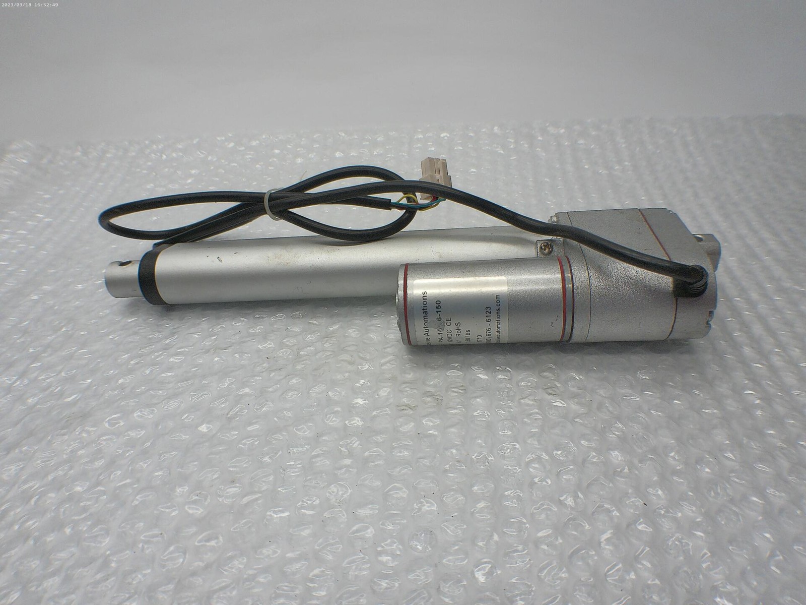 PROGRESSIVE AUTOMATIONS PA-14-6-150 LINEAR ACTUATOR UNMP