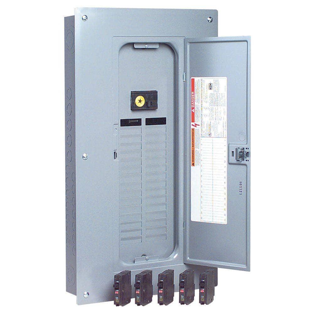 Main Breaker Plug-On Neutral Load Center QO 100 Amp 32-Space 32-Circuit Indoor