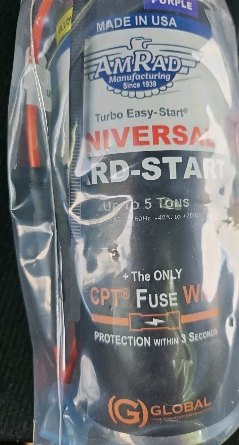 TES5 Turbo Universal Hard-Start , 2-Wire , Up to 330V , Up to 324 MFD by AmRad