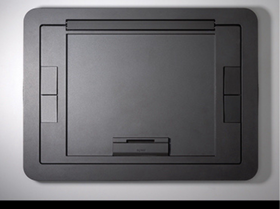 🔴Legrand-Wiremold EFB610CTGY Floor Box Flush Style Cover w/ Carpet GRAY‼️