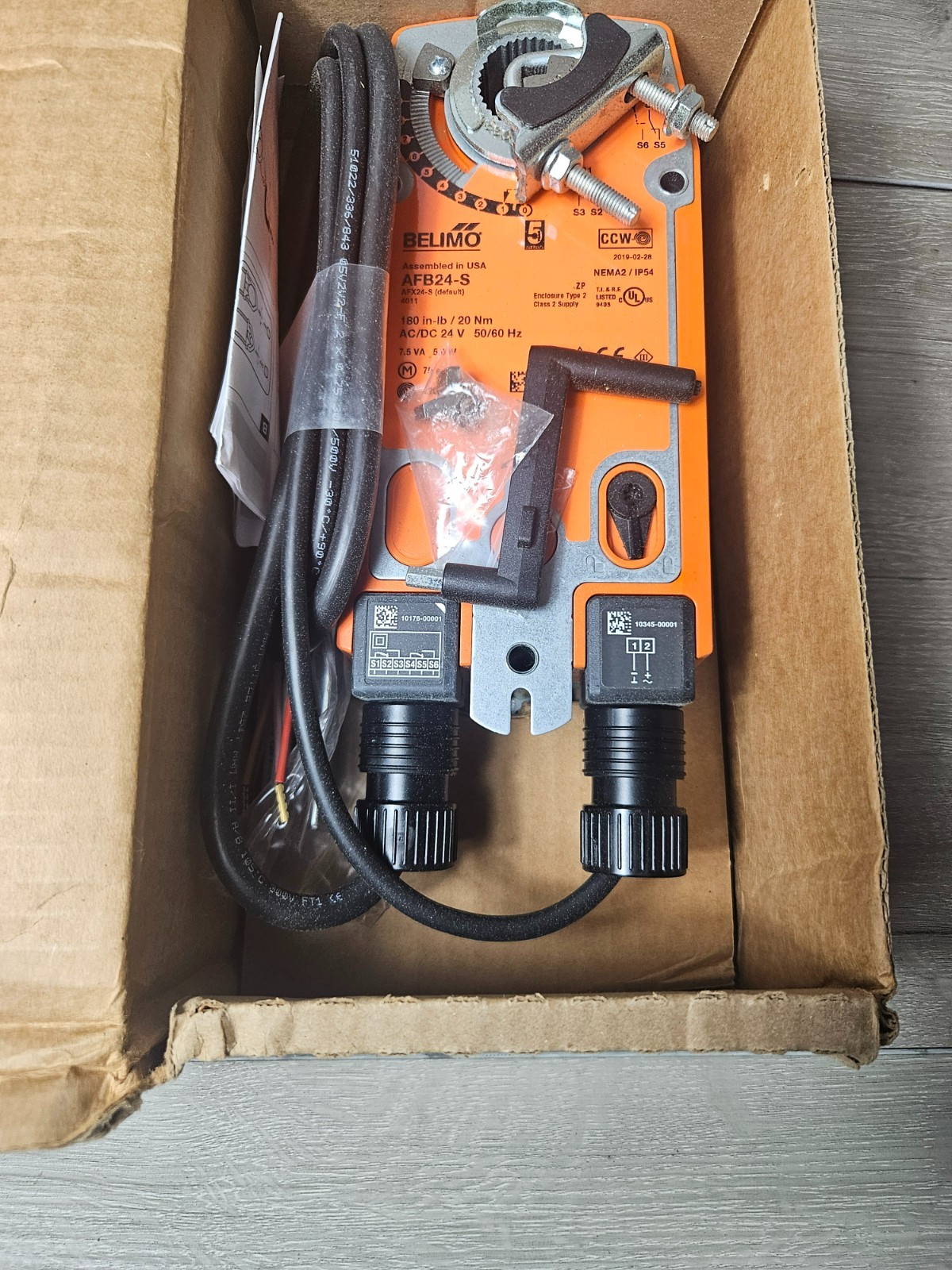 Belimo AFB24-S Spring Return Damper Actuator (New)