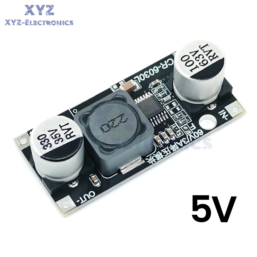DC4.2-60V to DC 2-34V Step Down (Buck) Voltage Regulator Power Adapter Converter