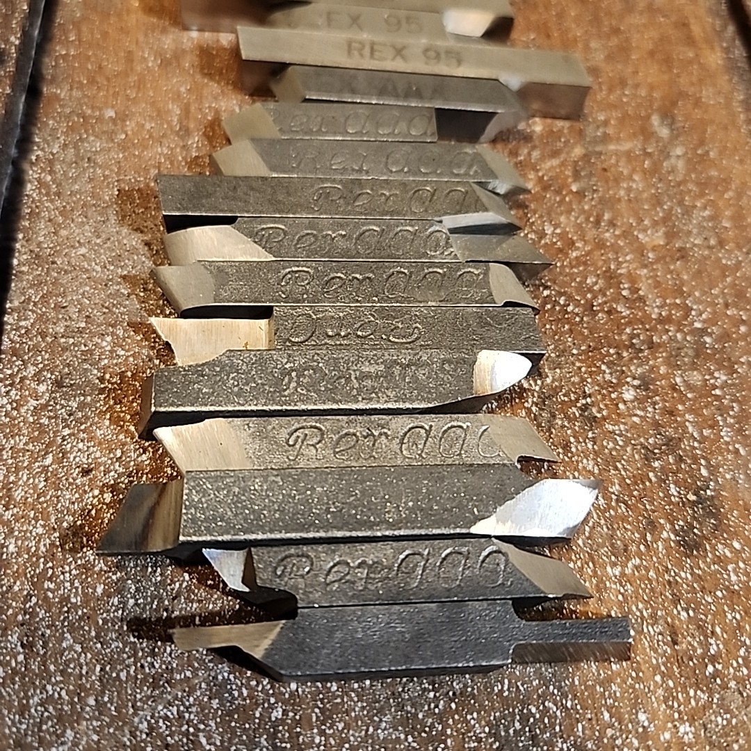 High Speed Steel Cutter Bits/ Bars 53 Pieces most 1″ ,2 1/2″ Some 1/2″ REX 95.